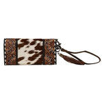 Myra Bags - Sandstone Trail Hand-Tooled Leather Wristlet Wallet - Bronco Western Supply Co.