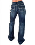 Cowgirl Tuff Edgy Wide Leg Jeans - Trouser - Western Fashion - Bronco Western Supply Co.