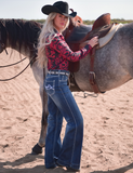 Cowgirl Tuff Edgy Wide Leg Jeans - Trouser - Western Fashion - Bronco Western Supply Co.