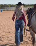 Cowgirl Tuff Edgy Wide Leg Jeans - Trouser - Western Fashion - Bronco Western Supply Co.