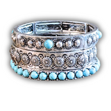 Cash Stackable Stretch Bracelet