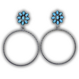 Poppy Stud Dangle Earrings