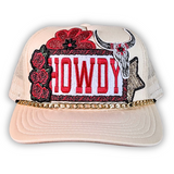 Howdy Buckskin Patch Trucker Cap