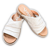 Jolene Sandal in Cream by Very G