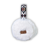 C.C. Aztec Earmuff - Ivory