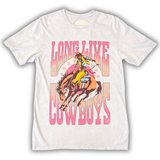 Long Live Cowboys Graphic Tee - Off White