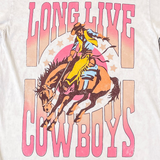 Long Live Cowboys Graphic Tee - Off White