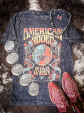 American Rodeo Graphic Tee - Black - Apparel - Bronco Western Supply Co. - Bronco Western Supply Co.