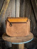 Asher Montana West Saddle Fringe Crossbody - Brown - Purses & Wallets - Montana West - Bronco Western Supply Co.