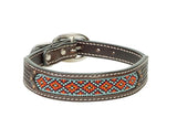 Beaded Leather Collar - Dog - Weaver Leather - Bronco Western Supply Co.