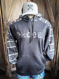 Canyon Hooey Men's Hoodie - Black/Grey - Apparel - Hooey - Bronco Western Supply Co.