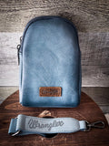 Danica Wrangler Sling Bag - Jean Distressed - Purses & Wallets - Wrangler - Bronco Western Supply Co.