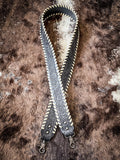 Dylan Whipstitch Crossbody Purse Strap - Black/Cream - Accessories - Montana West - Bronco Western Supply Co.