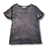 Frisco Acid - Wash V - Neck Tee - Ash Black - Bronco Western Supply Co. - Bronco Western Supply Co.