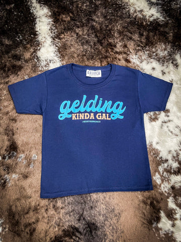 Gelding Kinda Gal Youth Tee - Bronco Youth - Bronco Western Supply Co. - Bronco Western Supply Co.