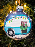 Glass Christmas Ornament - Home Decor - Bronco Western Supply Co. - Bronco Western Supply Co.