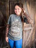 Hear Me Roar Mesh Top - Apparel - Sterling Kreek - Bronco Western Supply Co.