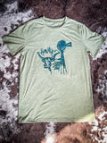 Howdy From Tejas Embroidered Tee - Apparel - 2 Fly Co. (BWS) - Bronco Western Supply Co.