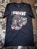 Howdy Y'all Tee - Black - Apparel - Bronco Western Supply Co. - Bronco Western Supply Co.