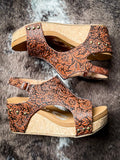 Isabella Tooled Wedges in Rust by Very G - Women's Shoes - Gypsy Jazz/Very G - Bronco Western Supply Co.