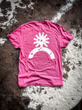 Just Ride It Out Tee - Raspberry Heather - Apparel - Bronco Western Supply Co. - Bronco Western Supply Co.