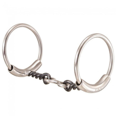 Kelly Silver Star No Pinch 3 Piece Snaffle - Bits - Tough 1 - Bronco Western Supply Co.