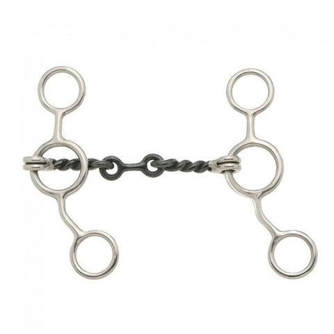 Kelly Silver Star Sweet Iron Dogbone Snaffle - Bits - Tough 1 - Bronco Western Supply Co.