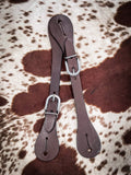 Ladies/Youth Spur Straps - Dark Oil - Spurs - Tough 1 - Bronco Western Supply Co.