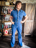 Lainey Denim Jumpsuit - Apparel - Bronco Western Supply Co. - Bronco Western Supply Co.