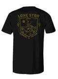 "Lone Star" Black/Mustard Hooey T - Shirt - Apparel - Hooey - Bronco Western Supply Co.