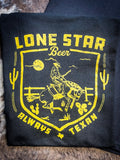 "Lone Star" Black/Mustard Hooey T - Shirt - Apparel - Hooey - Bronco Western Supply Co.