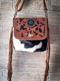 Myra Bag - Brown Boughs Hand - Tooled Bag - Purses & Wallets - Myra Bag - Bronco Western Supply Co.