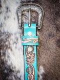 Myra Bag - Canyon Shadow Hand - tooled Belt - Apparel - Myra Bag - Bronco Western Supply Co.