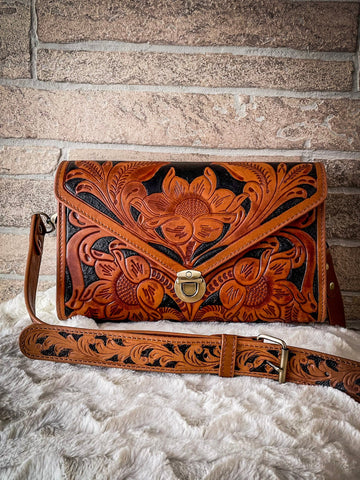 Myra Bag - Circe Hand Tooled Bag - Purses & Wallets - Myra Bag - Bronco Western Supply Co.