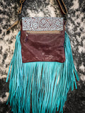 Myra Bag - Conglomerate Leather Hairon Bag - Purses - Western Accessory- Bronco Western Supply Co.