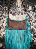 Myra Bag - Conglomerate Leather Hairon Bag - Purses - Western Accessory- Bronco Western Supply Co.