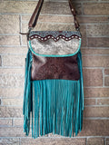 Myra Bag - Conglomerate Leather Hairon Bag - Purses - Western Accessory- Bronco Western Supply Co.