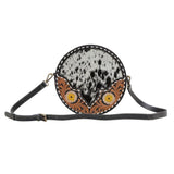 Myra Bag - Flax Blossom Round Bag - Purses & Wallets - Myra Bag - Bronco Western Supply Co.