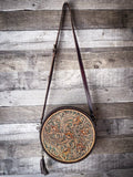 Myra Bag - Magnolia Morn Hand - Tooled Round Bag - Purses & Wallets - Myra Bag - Bronco Western Supply Co.