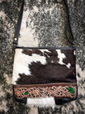 Myra Bag - Silhouette Leather & Hairon Bag - Purses & Wallets - Myra Bag - Bronco Western Supply Co.