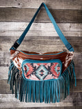 Myra Bag - Tonga Ridge Fanny Pack Bag in Blue - Purses & Wallets - Bronco Western Supply Co.