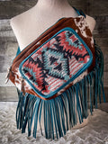 Myra Bag - Tonga Ridge Fanny Pack Bag in Blue - Purses & Wallets - Bronco Western Supply Co.