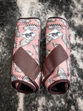 Patterned Sport Boots & Bells (Various Prints) - Horse Boots and Wraps - WhinneyWear - Bronco Western Supply Co.