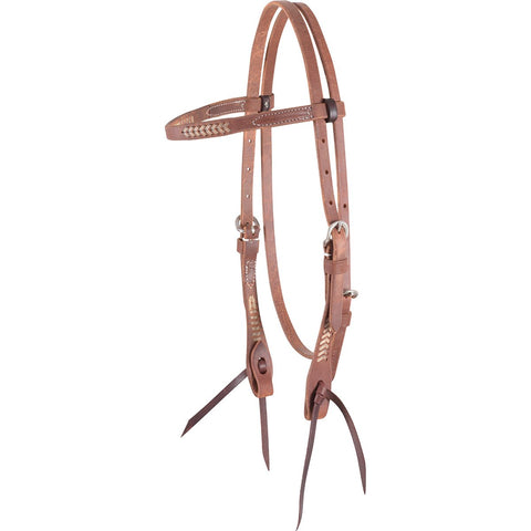 Rawhide Laced Headstall - Headstalls & Accessories - Martin Saddlery - Bronco Western Supply Co.