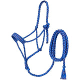 Royal Blue Funfetti Mule Tape Halter with Lead - Halters & Leads - Tough 1 - Bronco Western Supply Co.