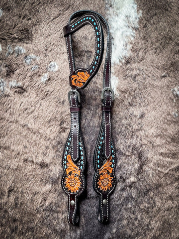 Royal King Benton Single Ear Headstall - Headstalls & Accessories - Tough 1 - Bronco Western Supply Co.