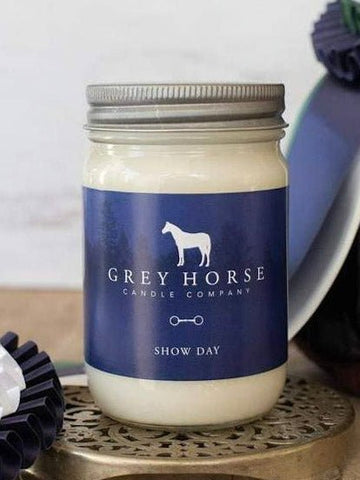 Show Day Soy Candle - Gift Items - Grey Horse Candle Company - Bronco Western Supply Co.