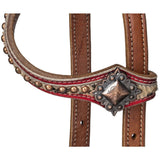 Silver Royal Hair - On Leopard Headstall and Breast Collar Set - Breast Collars - Tough 1 - Bronco Western Supply Co.