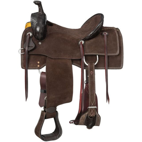 Silver Royal Ranger Ranch saddle - Saddles & Accessories - Tough 1 - Bronco Western Supply Co.