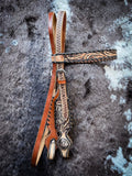 Silver Royal Sunflower and Black Lace Headstall and Breast Collar Set - Headstalls & Accessories - Tough 1 - Bronco Western Supply Co.